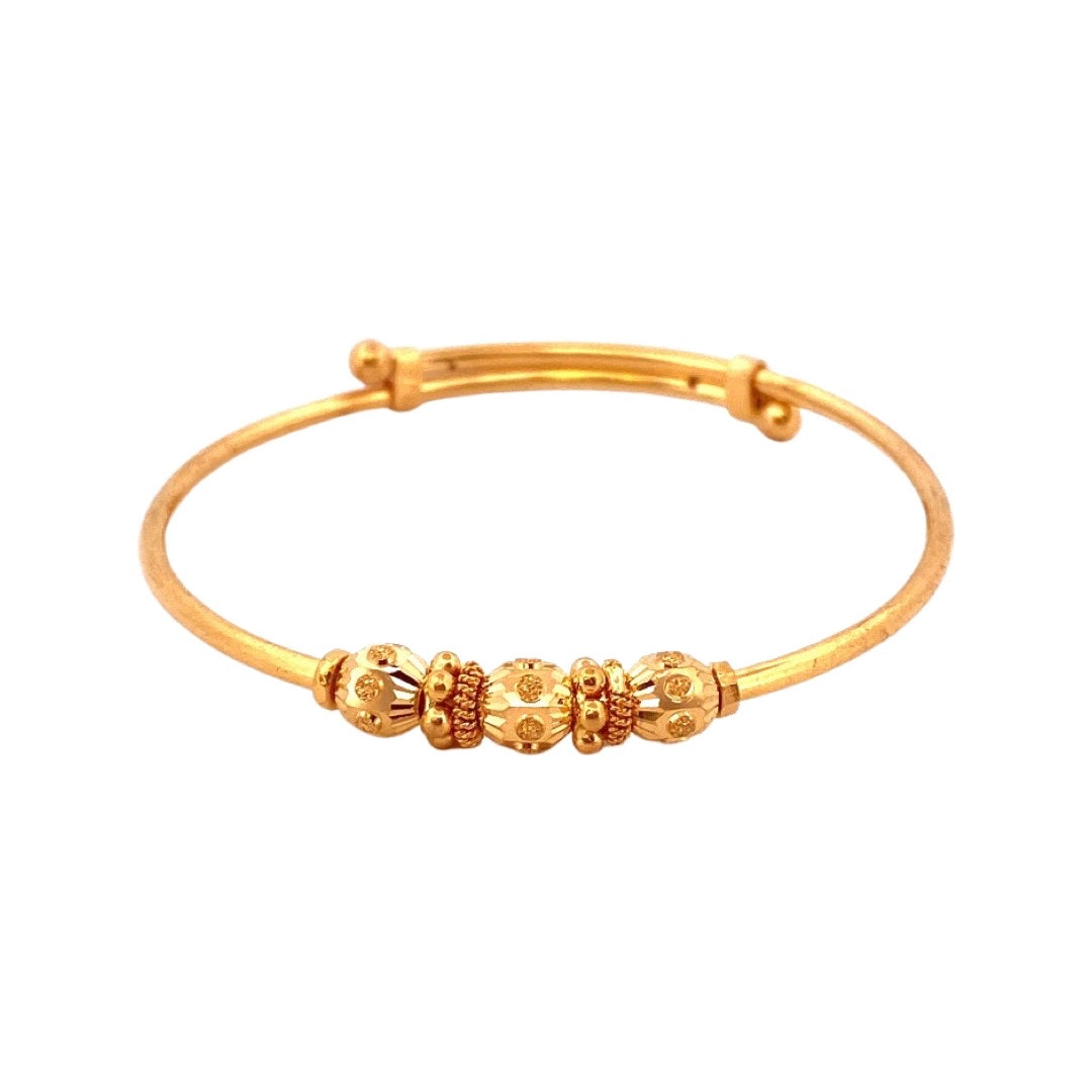 22K Gold Baby Bangle