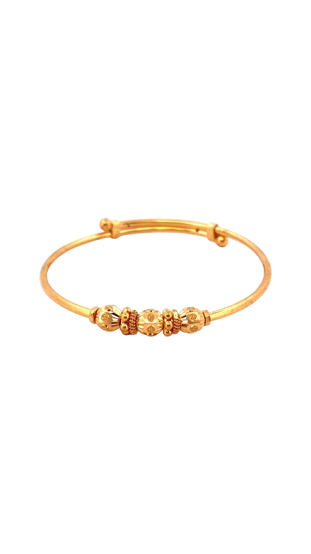 22K Gold Baby Bangle