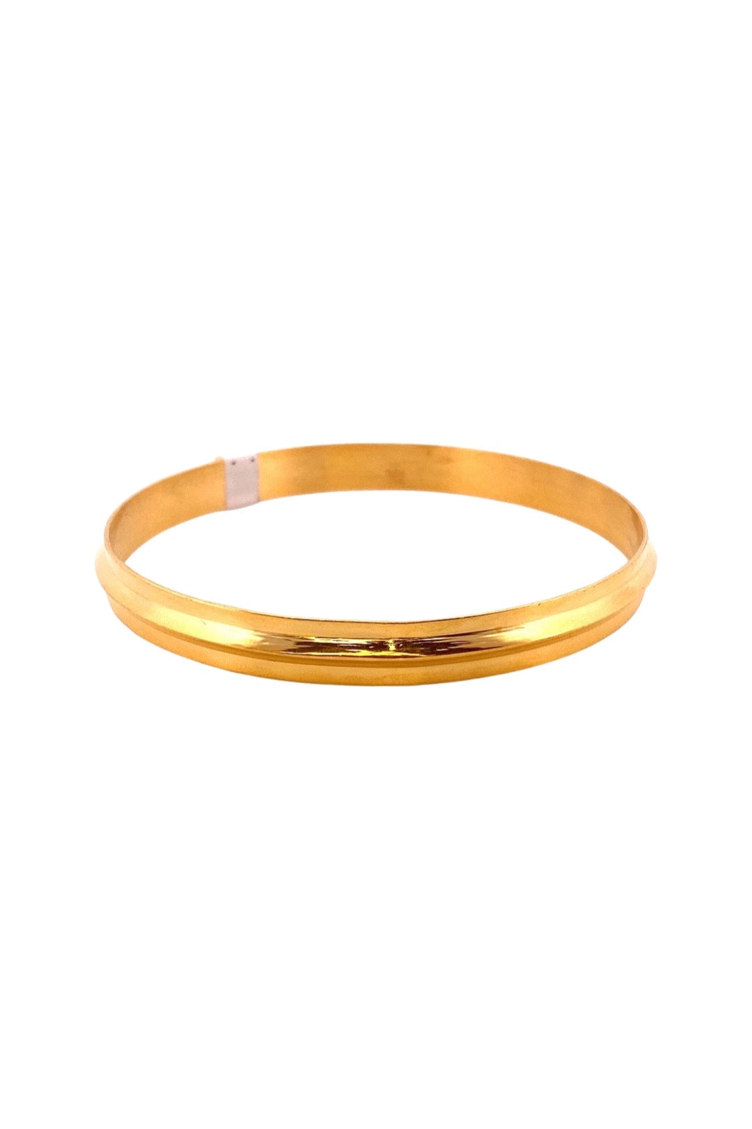 22K Gold Plain Traditional Men’s Kara