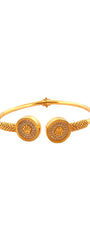 22K Gold Trendy Designer Single Bangle