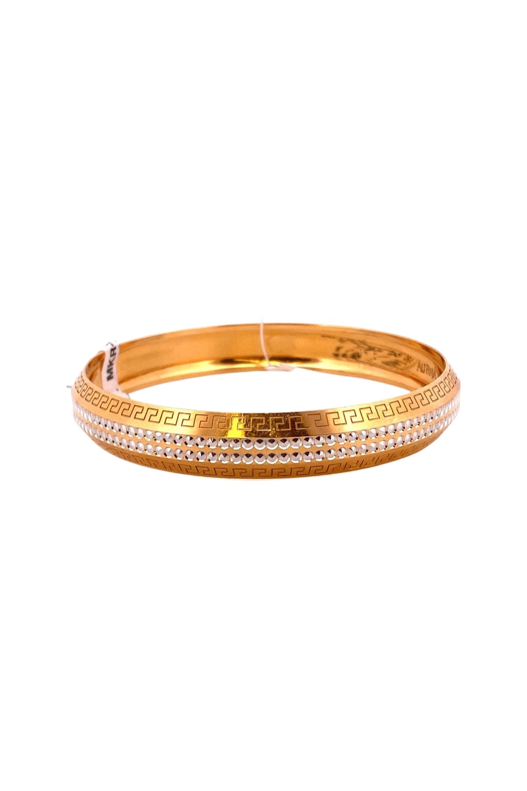 22K Gold Two-tone Men’s Kara