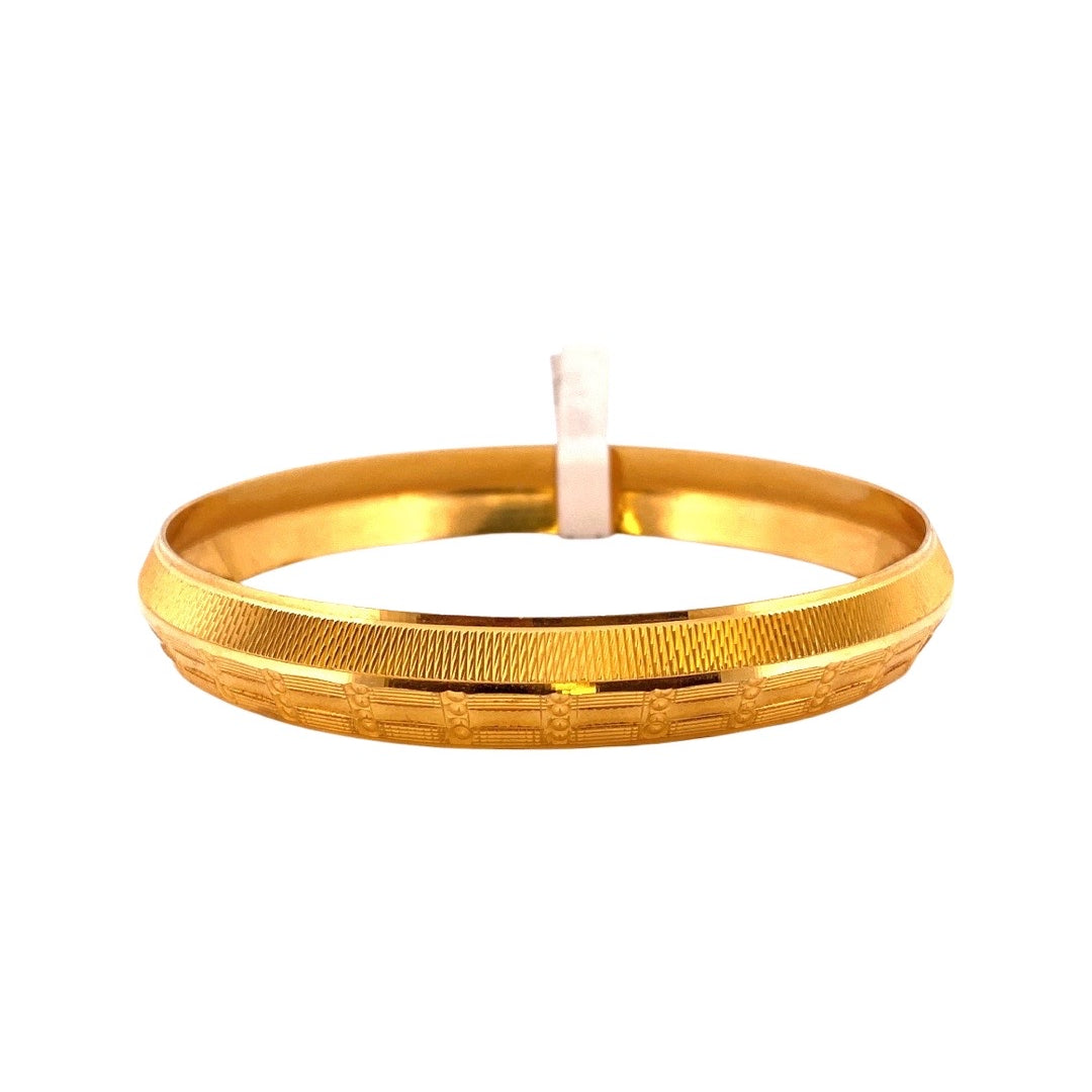 22K Gold Graceful Men’s Kara