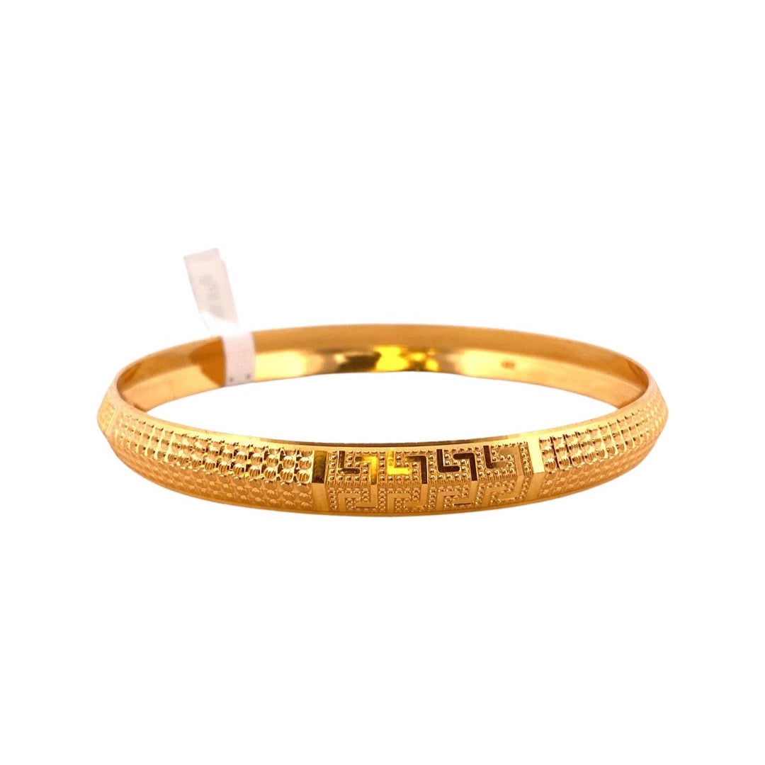 22K Gold Classic Designer Men’s Kara
