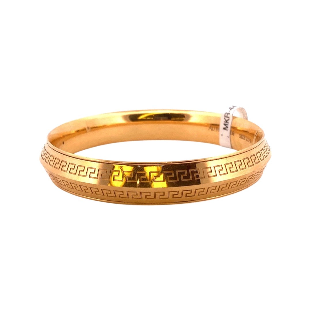 22K Gold Designer Men’s Kara