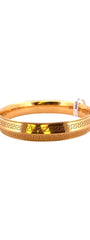 22K Gold Designer Men’s Kara