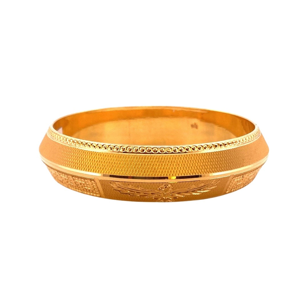 22K Gold Baaj Icon Men’s Kara