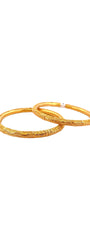 22K Gold Designer 2 Pieces Set Of Bangles