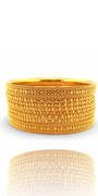 22K Gold Designer 8 Pieces Bangles Set