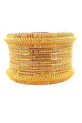 22K Gold Designer 6 Pieces Bangles Set