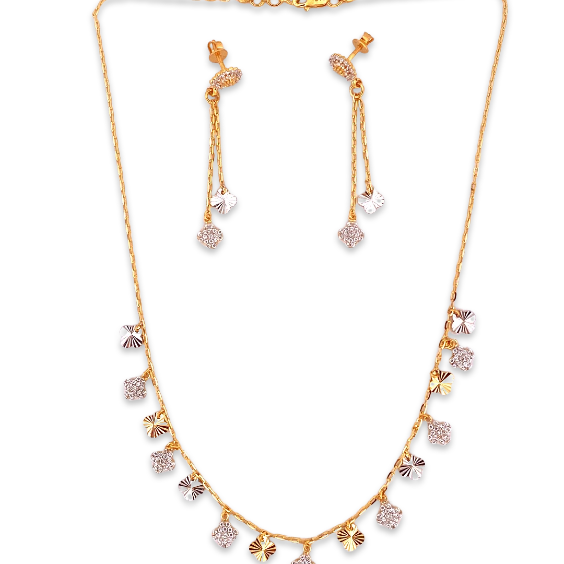 22K Gold Designer Jewellery Set