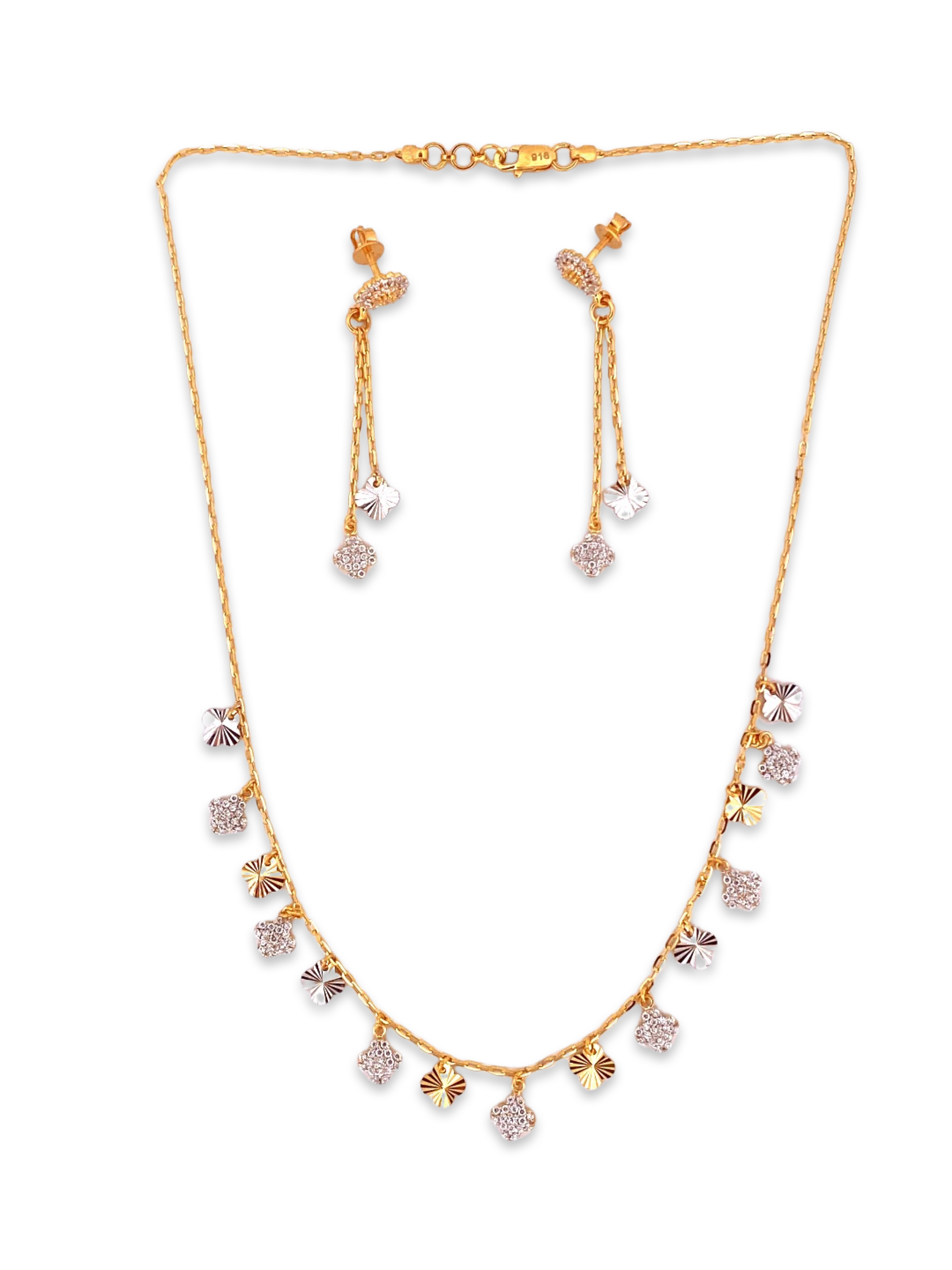 22K Gold Designer Jewellery Set