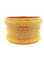 22K Gold Designer 6 Pieces Bangles Set