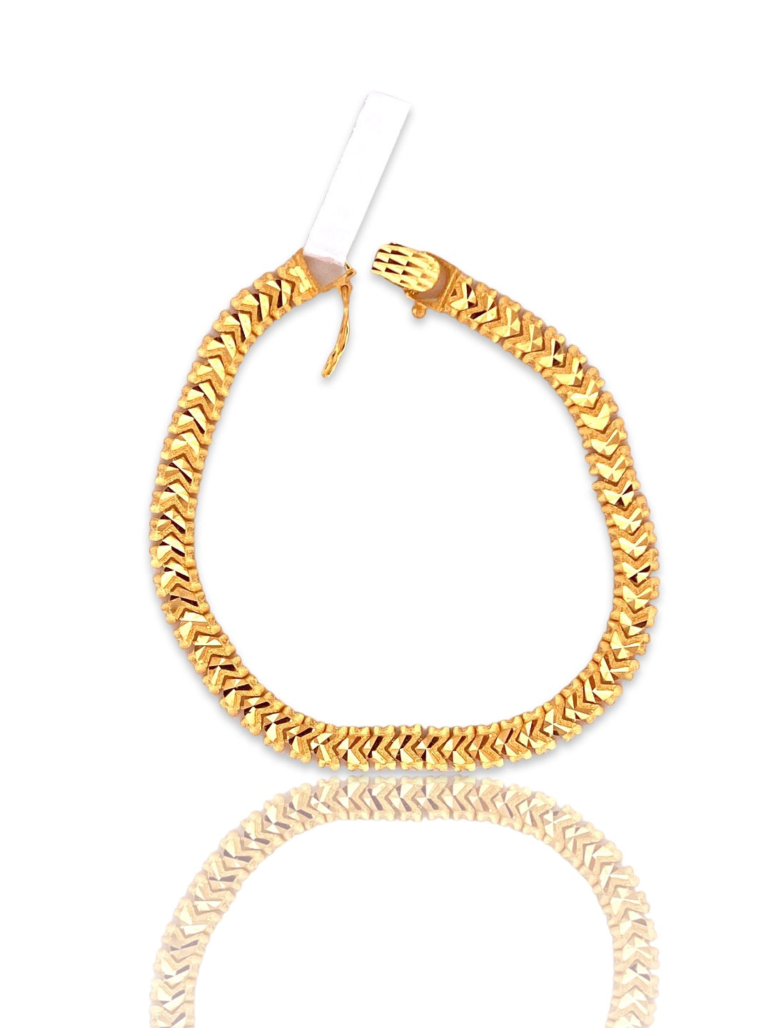 22K Gold Stylish Men's Bracelet