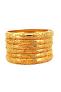 22K Gold 6 Pieces Bangles Set