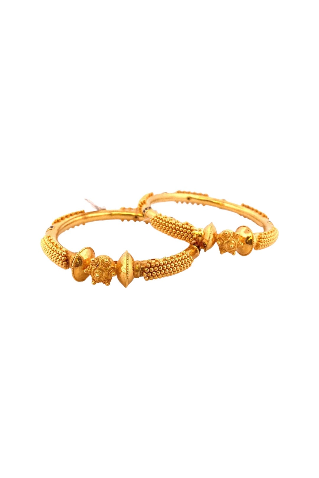 22K Gold Designer 2 Pieces Set Of Bangles