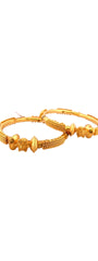 22K Gold Designer 2 Pieces Set Of Bangles