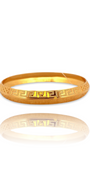 22K Gold Designer Men's Kara