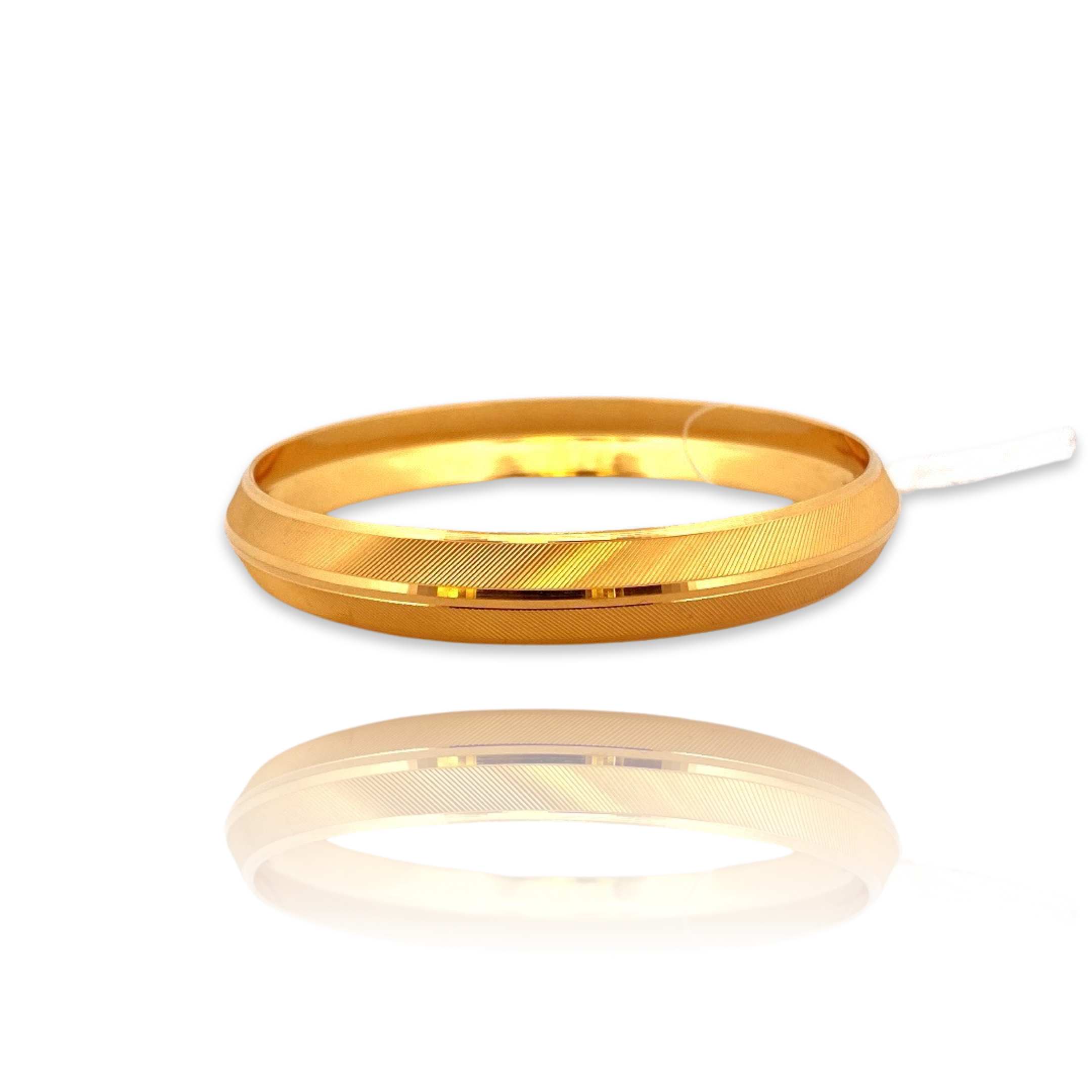 22K Gold Designer Men's Kara