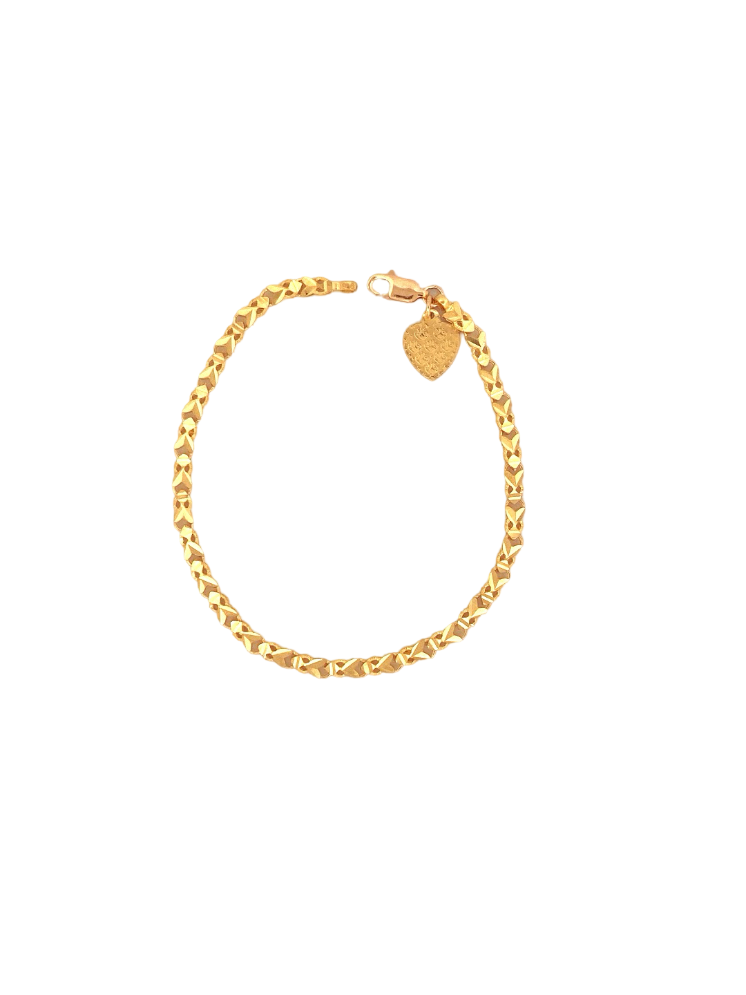 22K Gold Designer Ladies  Bracelet