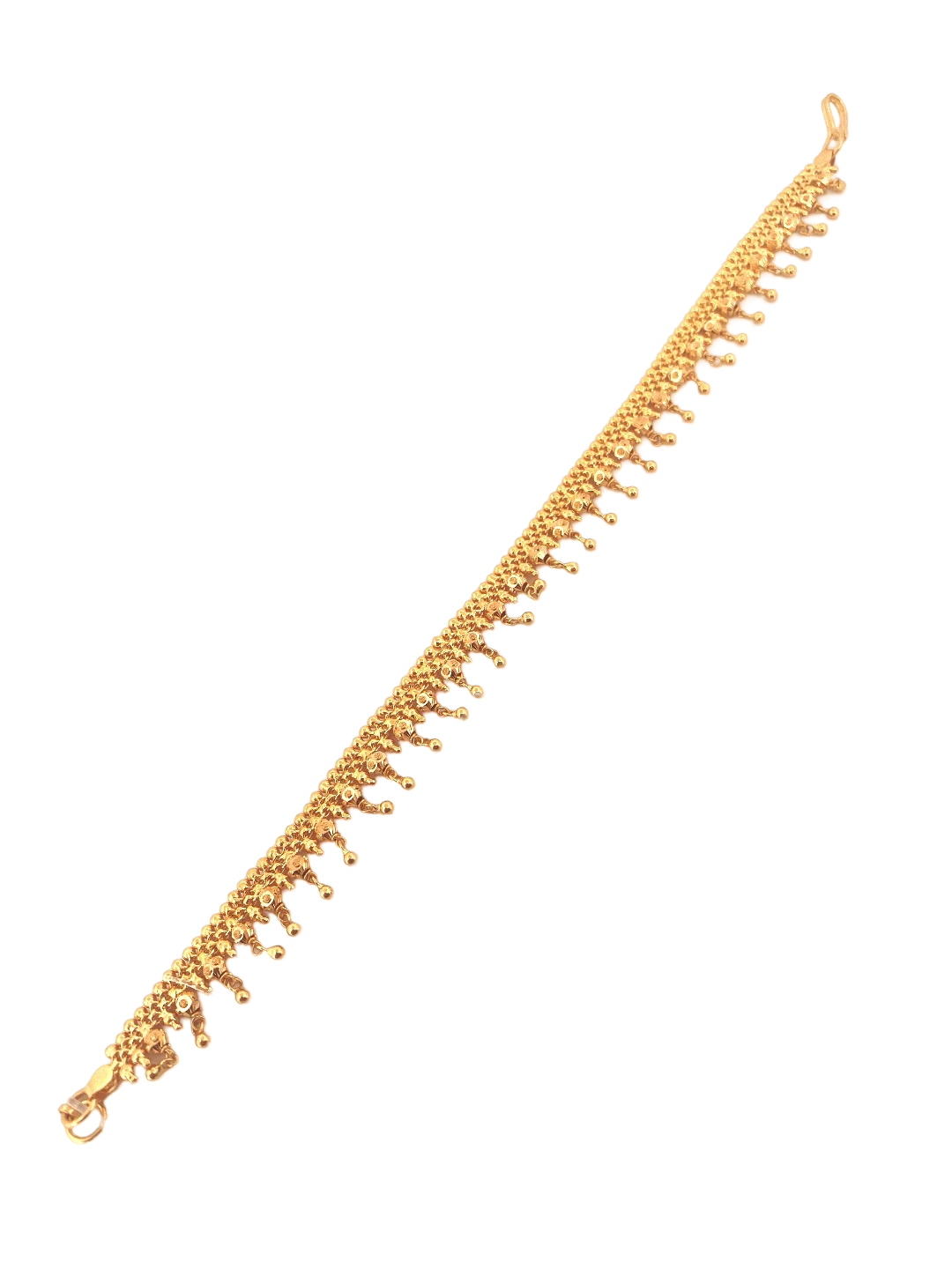 22K Gold Beads Designer Ladies Bracelet