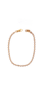22K Gold Two-tone Beads Designer Ladies Bracelet