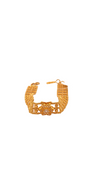 22K Gold CZ Flower Designer Ladies Bracelet