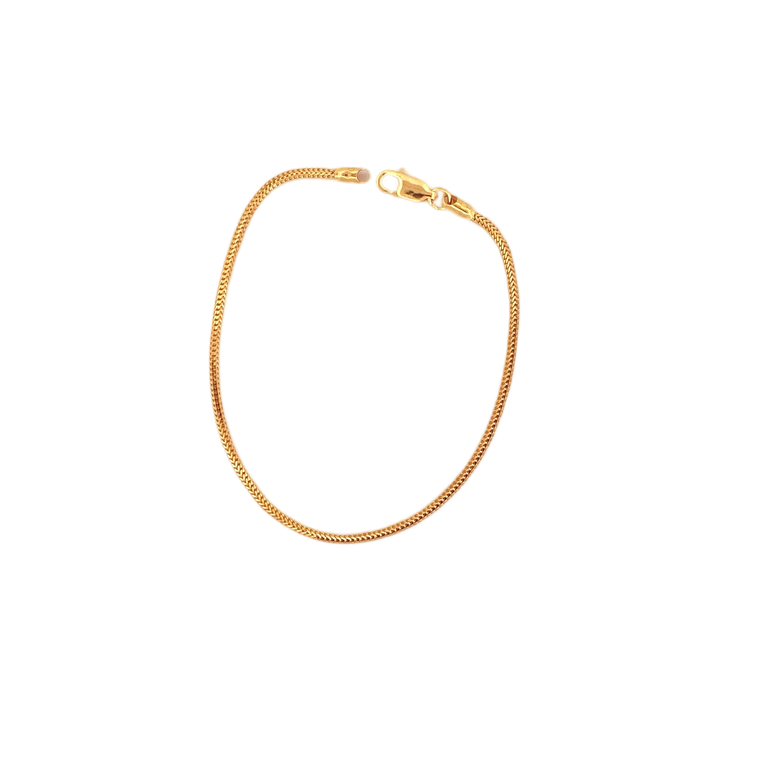 22K Gold Designer Ladies  Bracelet