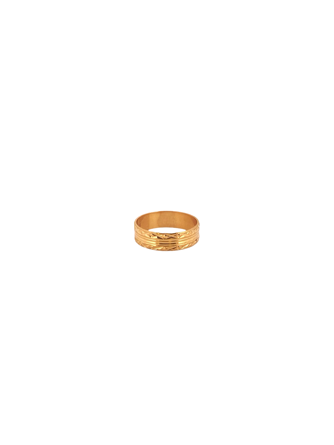 22K Gold Designer Band