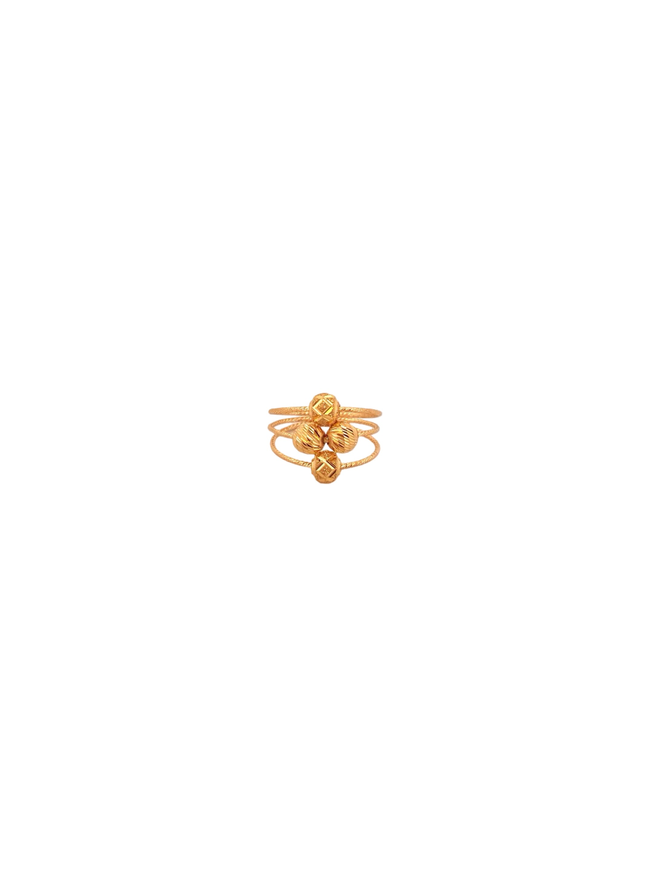 22K Gold Designer Ladies Ring