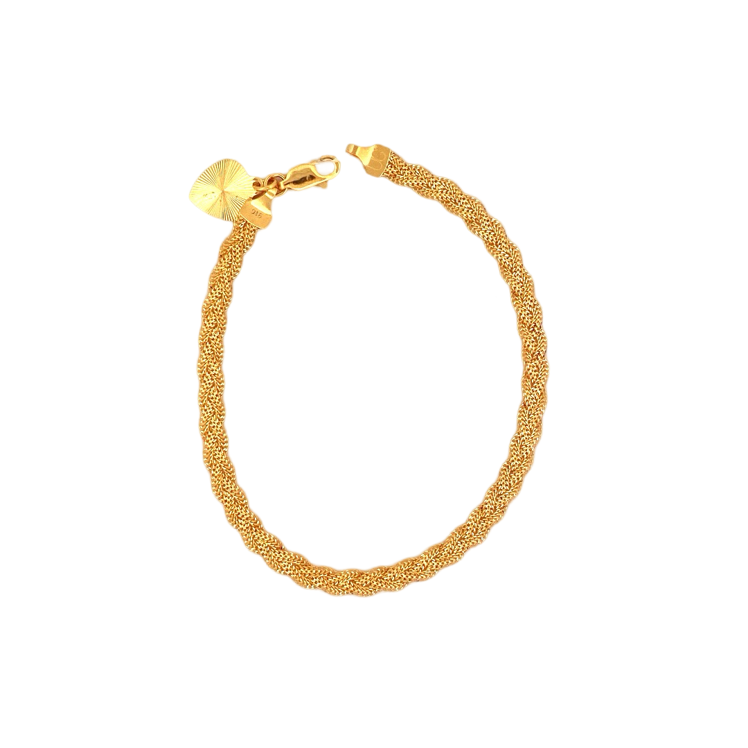 22K Gold Designer Ladies Bracelet