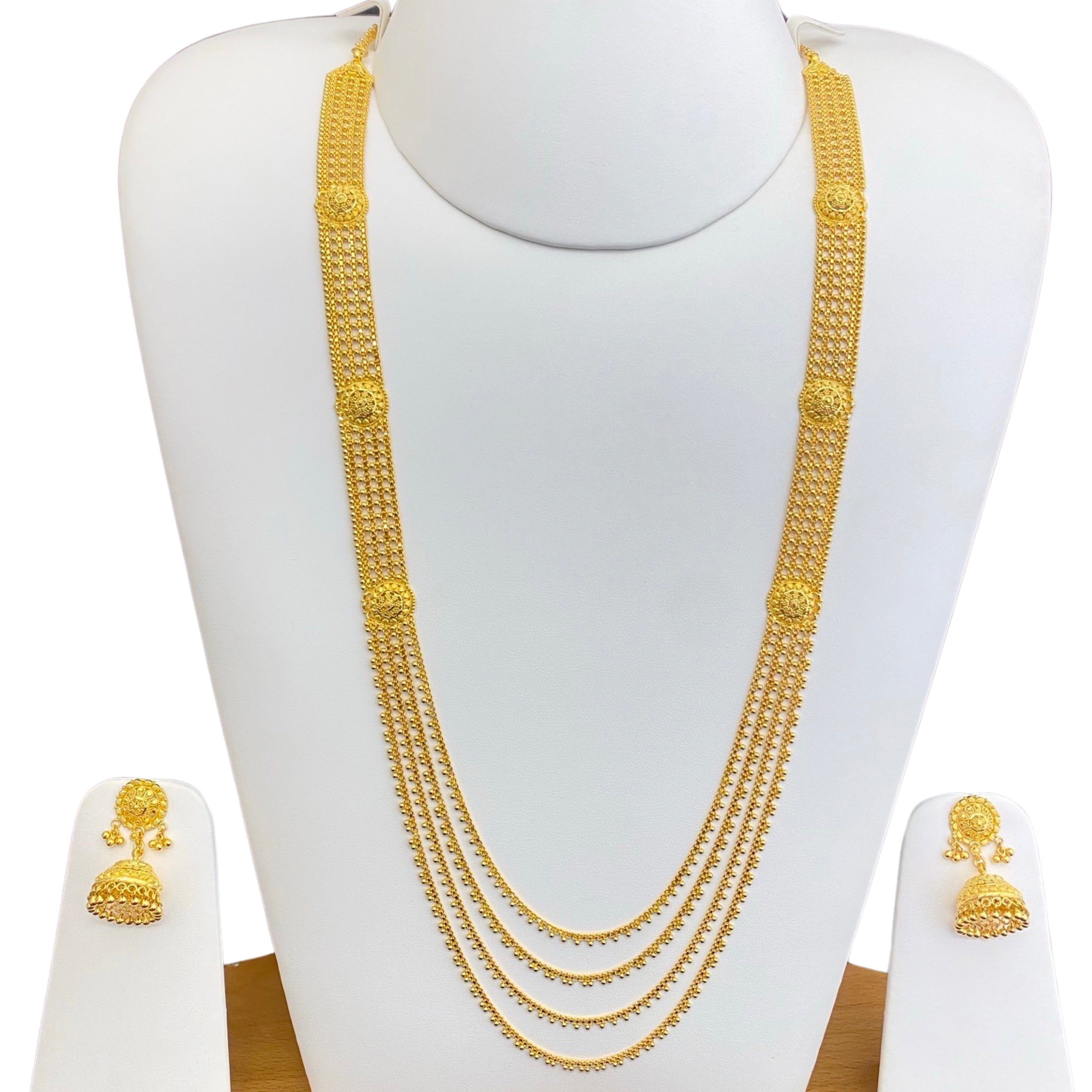 22K Gold Designer Ranihaar