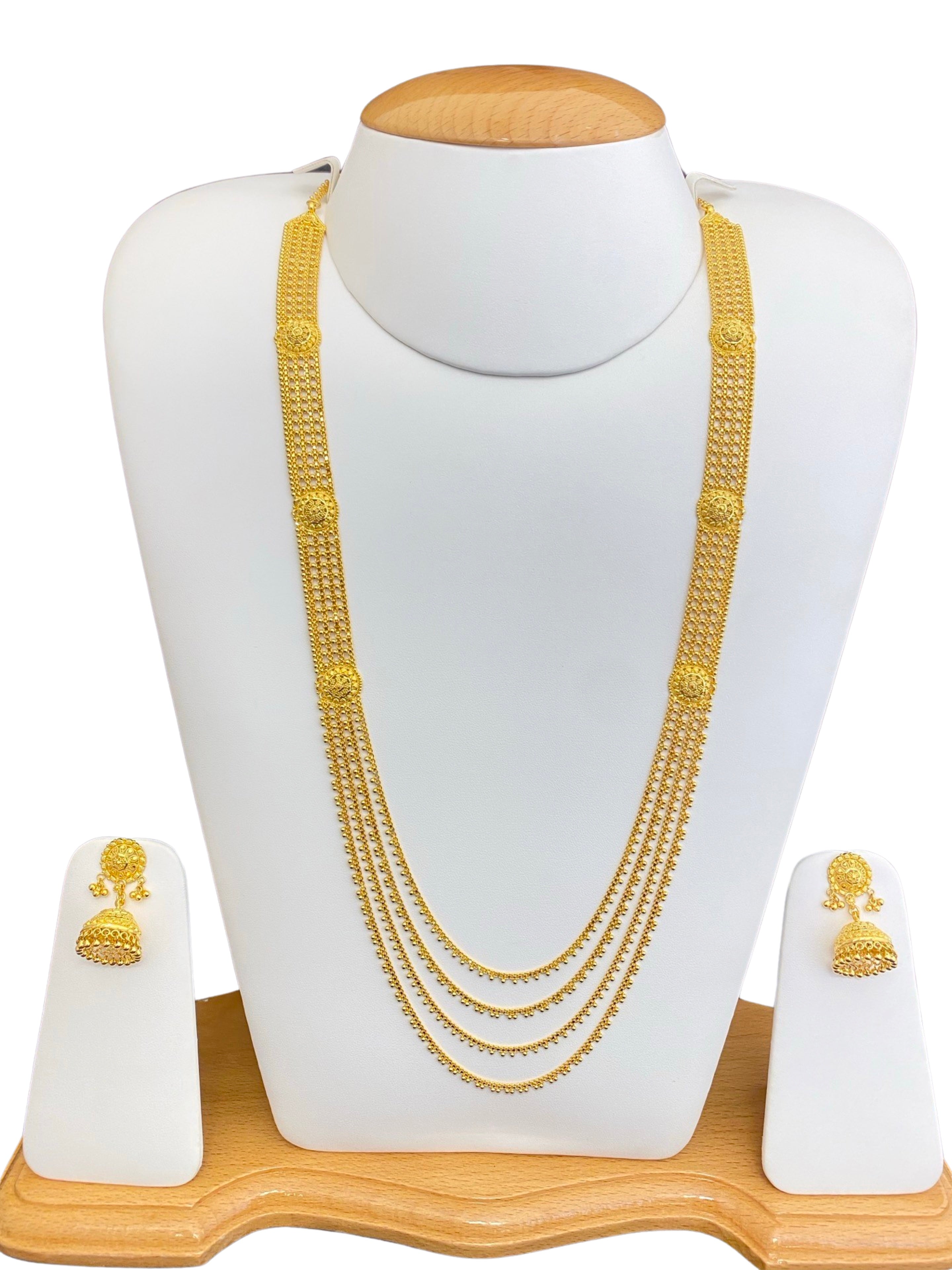 22K Gold Designer Ranihaar