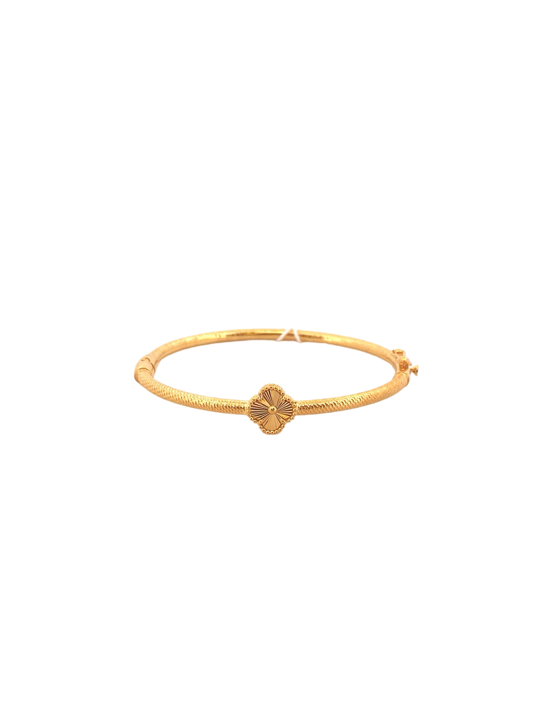 22K Gold Flower Designer Ladies Bracelet