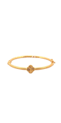 22K Gold Flower Designer Ladies Bracelet