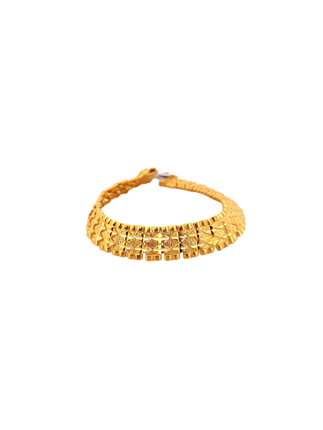 22K Gold Designer Men's Bracelet