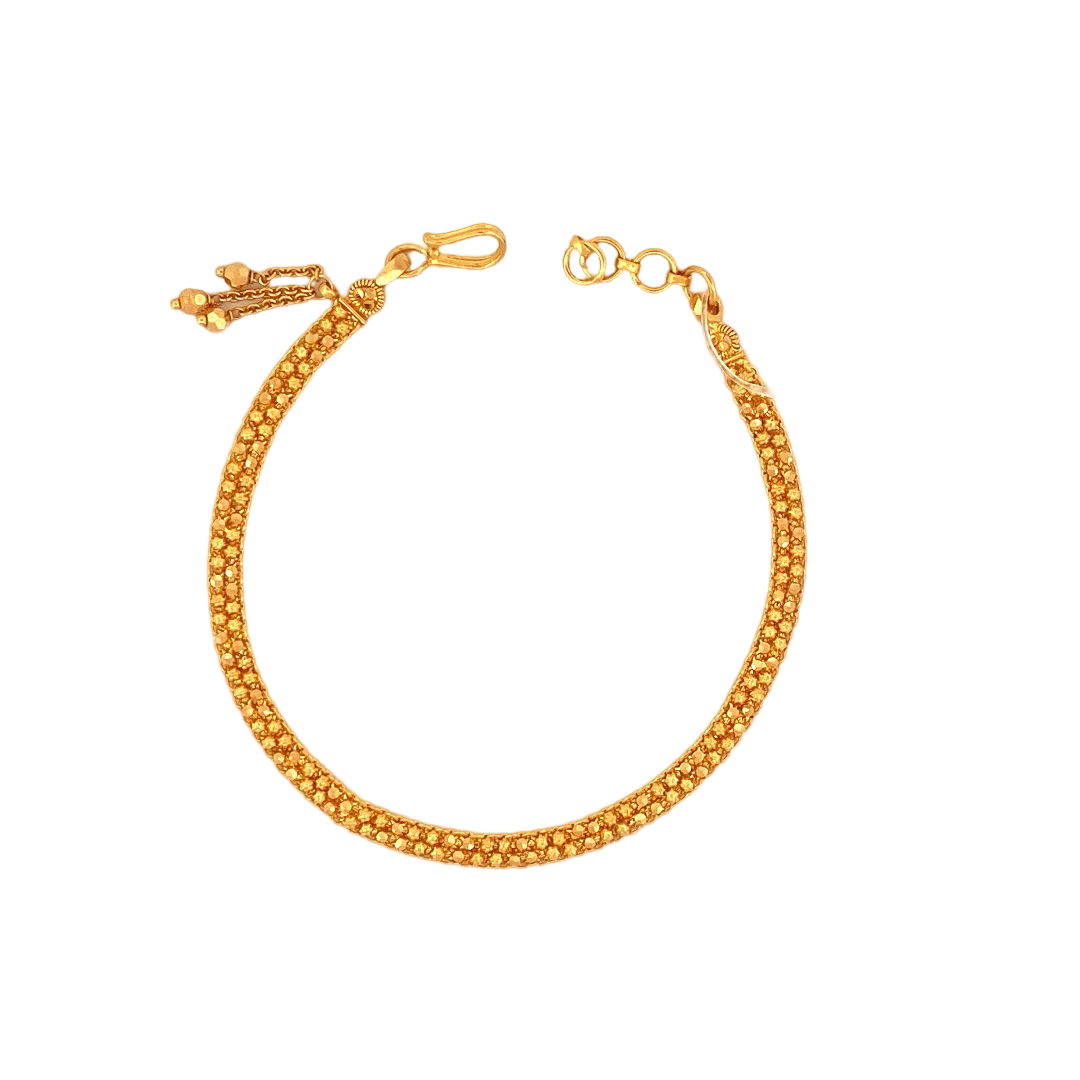 22K Gold Designer Ladies Bracelet