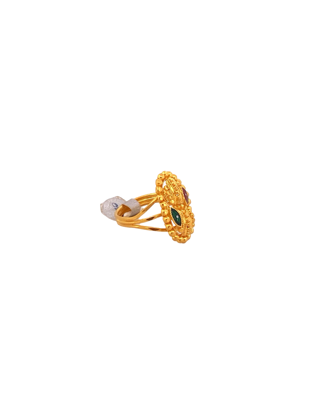 22K Gold Designer Ladies Ring