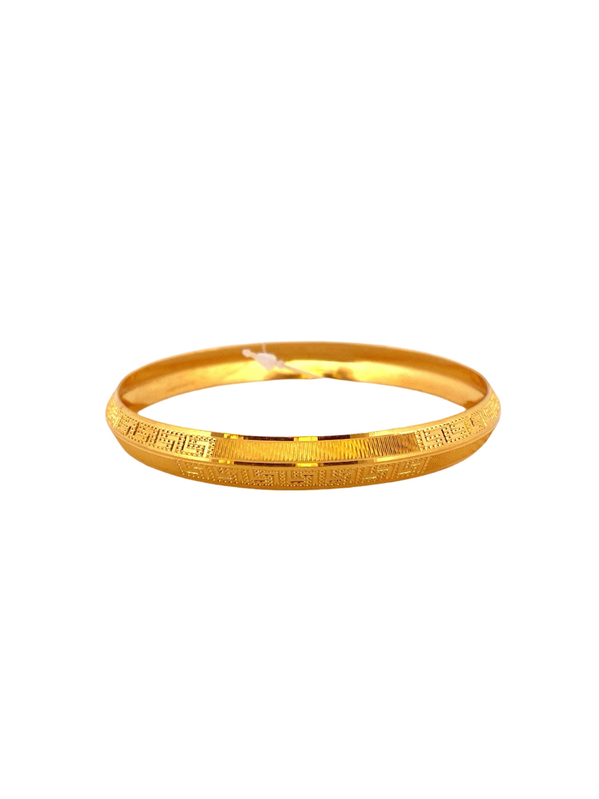 22K Gold Designer Men's Kara