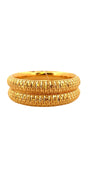 22K Gold Designer 2 Pieces Set Of Bangles