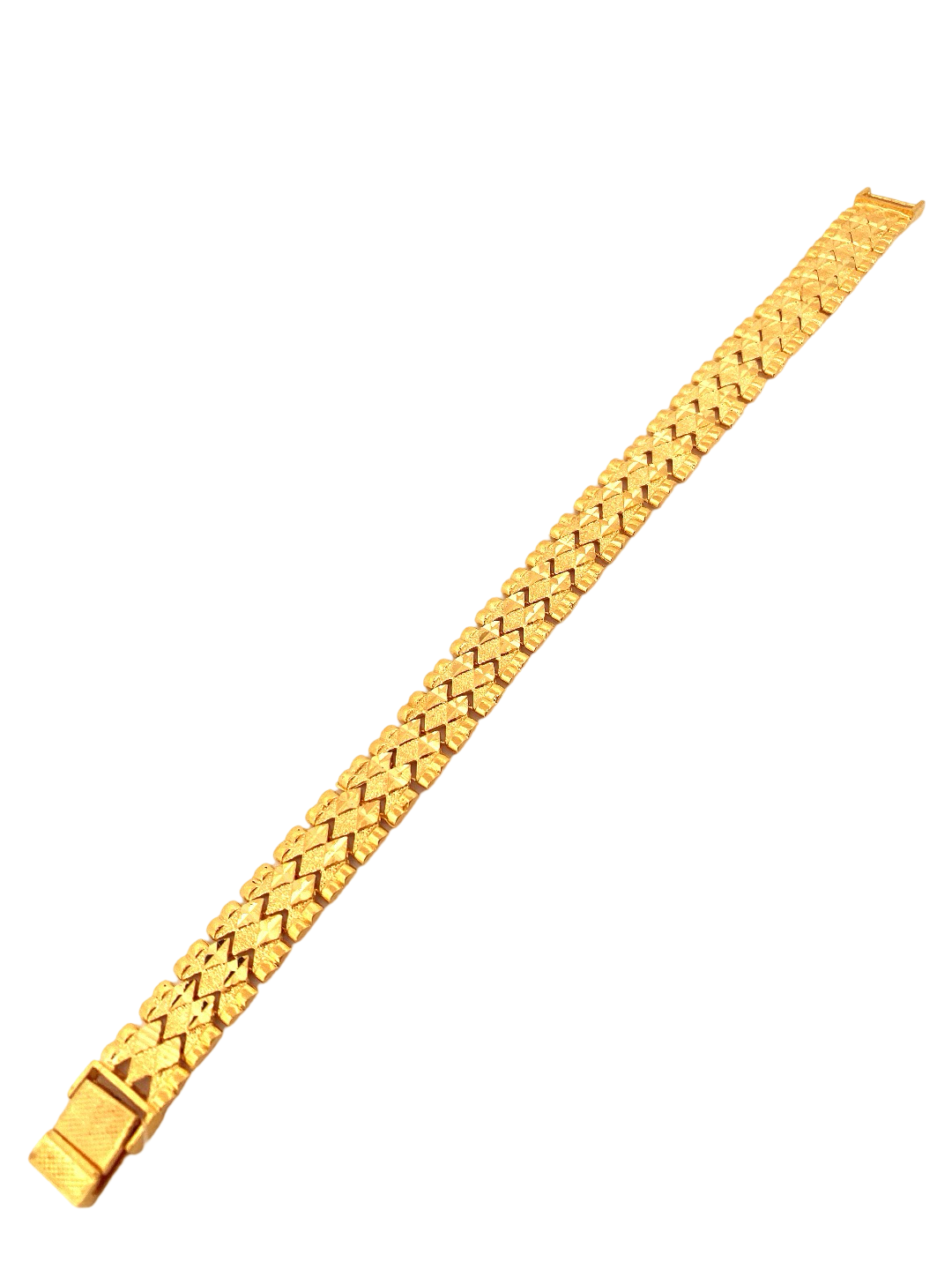 22K Gold Designer Men's Bracelet