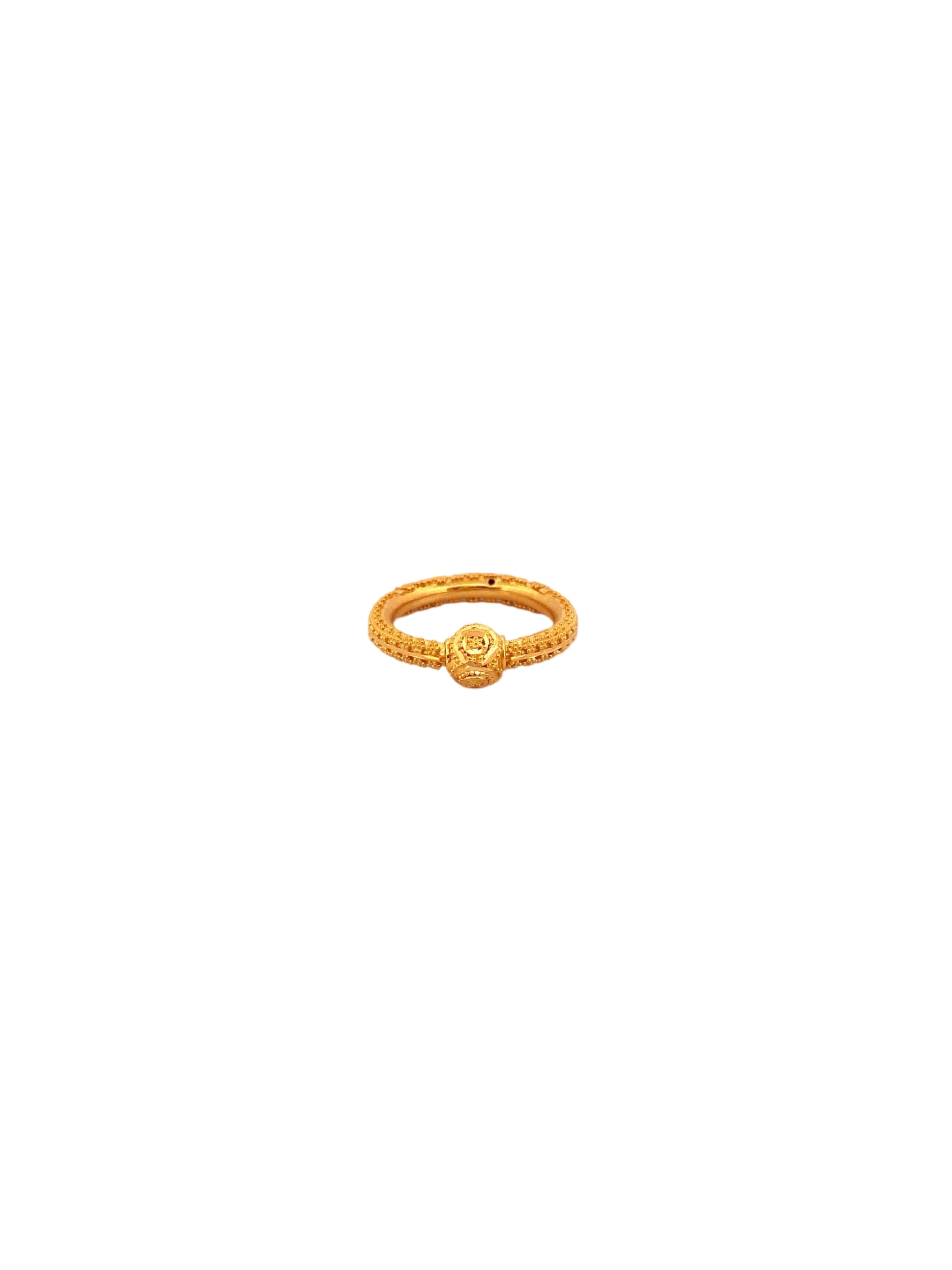 22K Gold Designer Ladies Ring