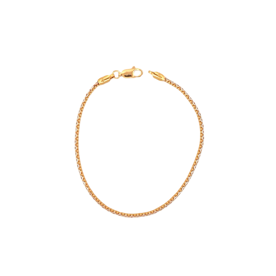 22K Gold Designer Ladies  Bracelet