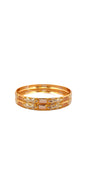 22K Gold Two-tone Designer 2 Pieces Set Of Bangles