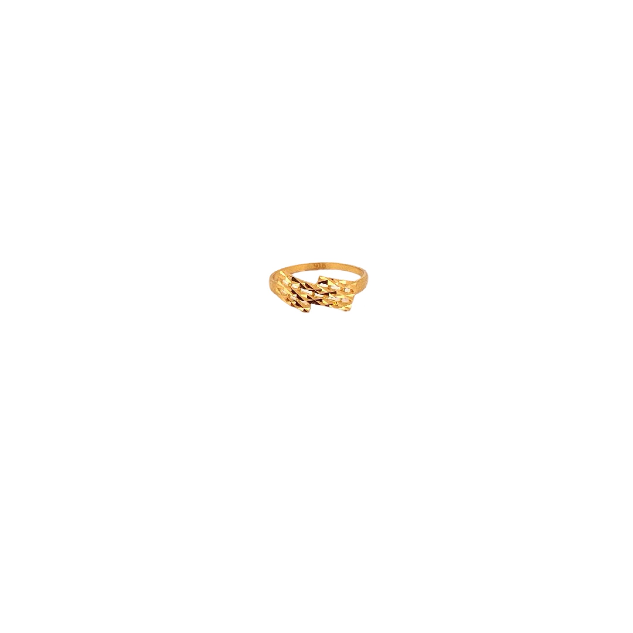 22K Gold Designer Ladies Ring
