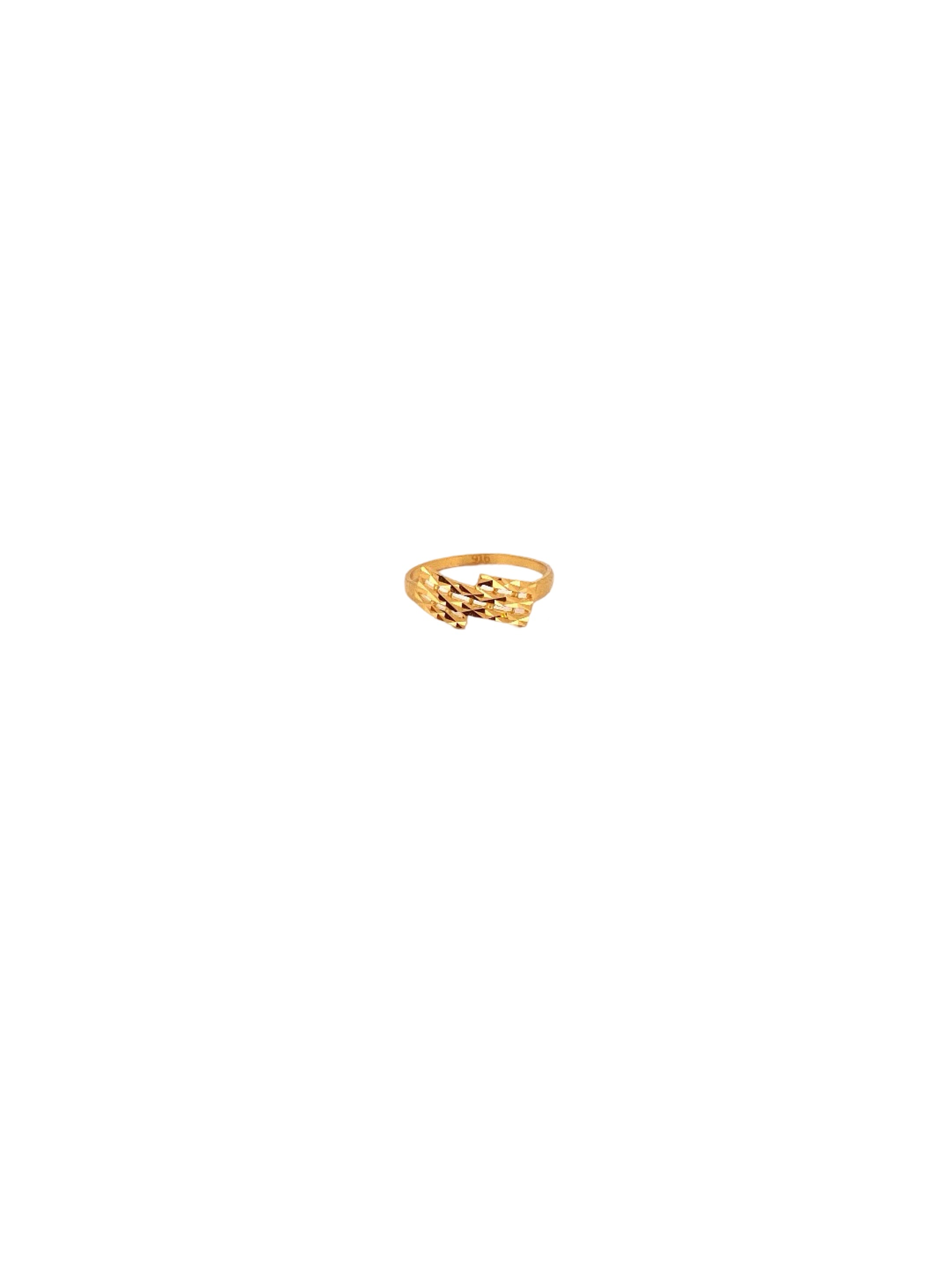 22K Gold Designer Ladies Ring