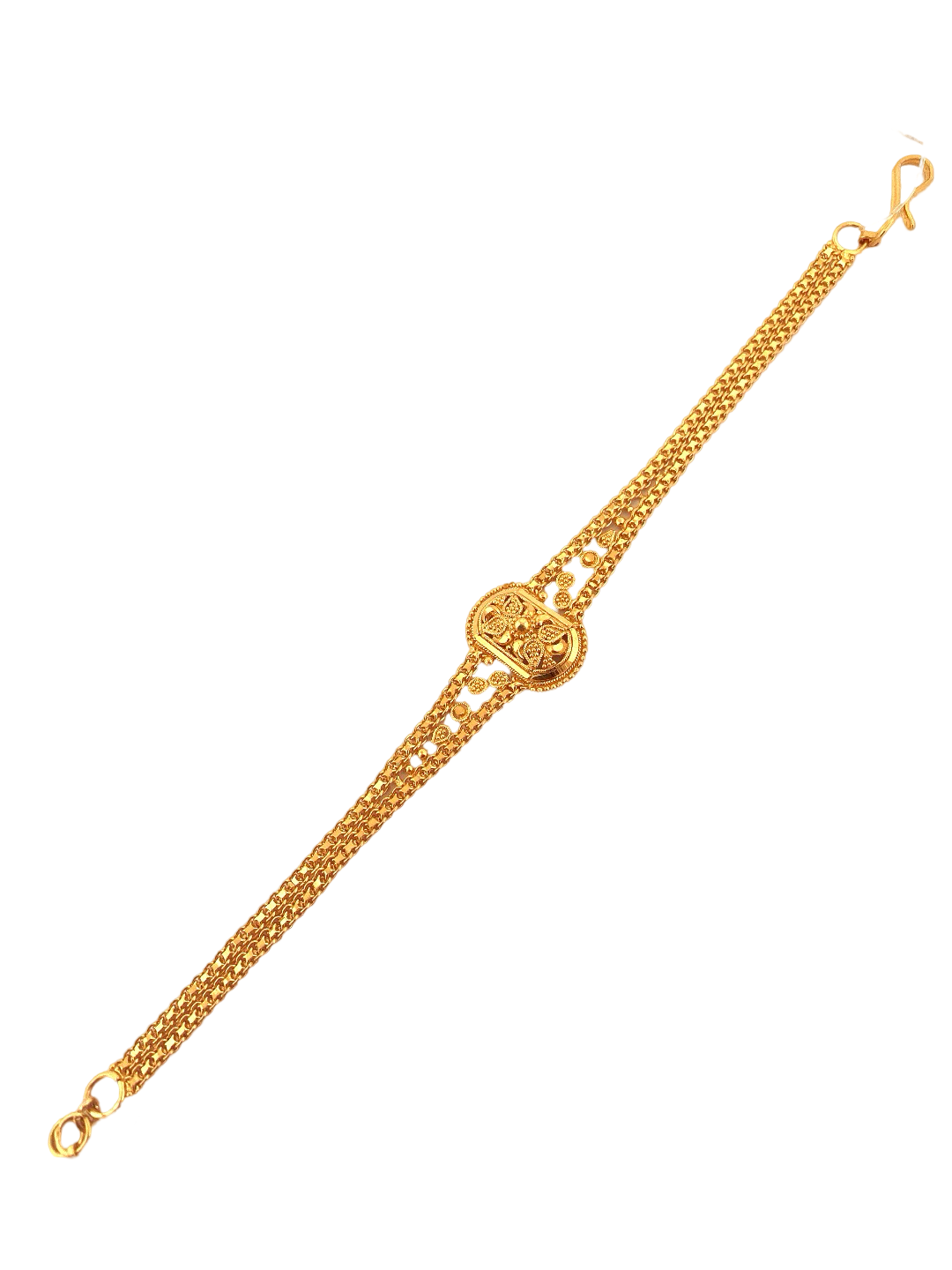 22K Gold Designer Ladies Bracelet