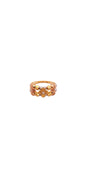 22K Gold Tri-tone Designer Ladies Ring