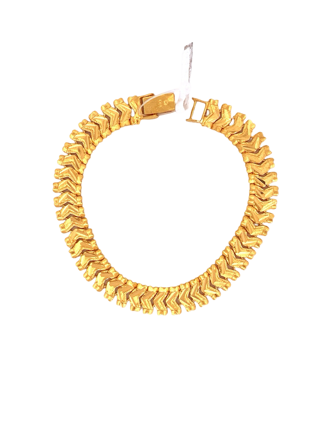 22K Gold Designer Men's Bracelet