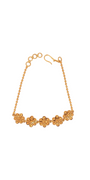22K Gold Flower Designer Ladies Bracelet