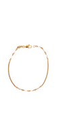 22K Gold Two-tone Bead Designer Ladies  Bracelet
